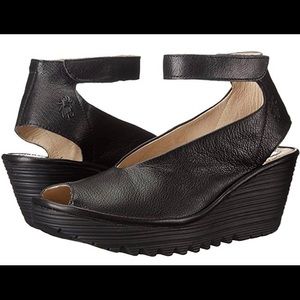 Fly London ya ya platform shoe